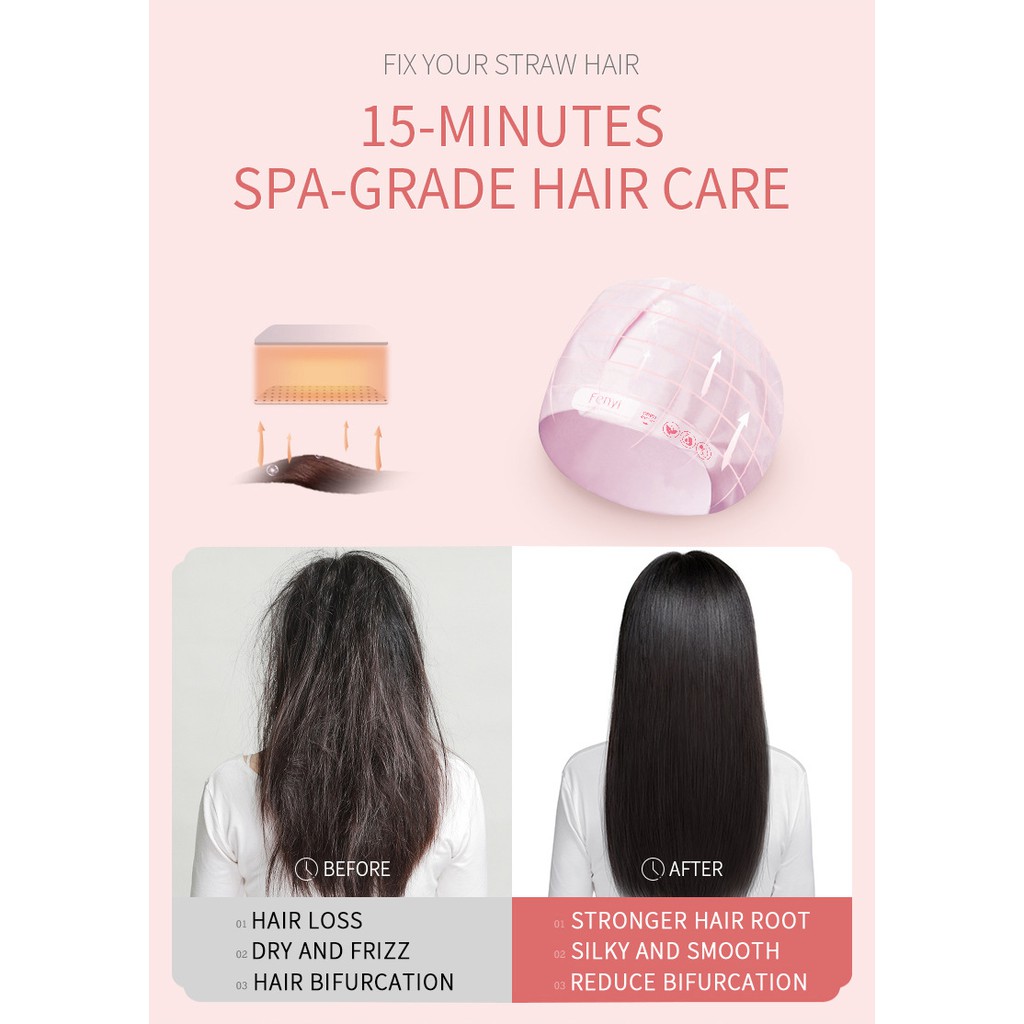 [Lẻ 1 gói] Mặt nạ ủ tóc Fenyi Steaming Spa Hair Mask 35g hàng nội địa Trung | BigBuy360 - bigbuy360.vn