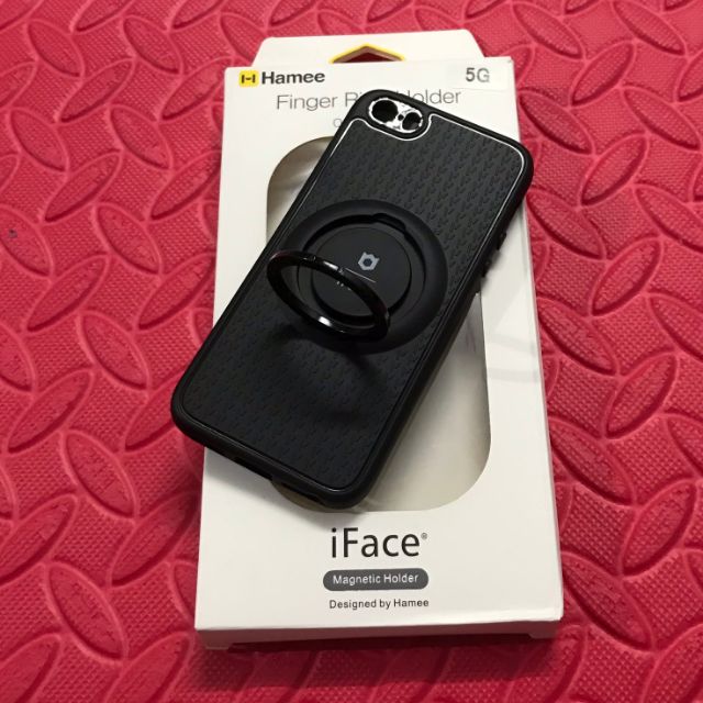 Ốp lưng iface ( 3 in 1 ) iphone 5 / 5s kiêm iring và nam châm hút giá đỡ trên ô tô
