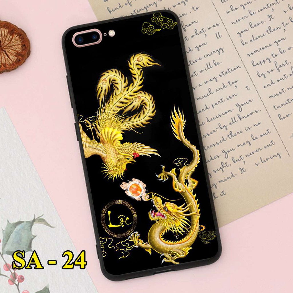 Ốp lưng kính cho iPhone 6 Plus - iPhone 6s Plus - iPhone 7 Plus - iPhone 8 Plus in hình mười hai con giáp may mắn