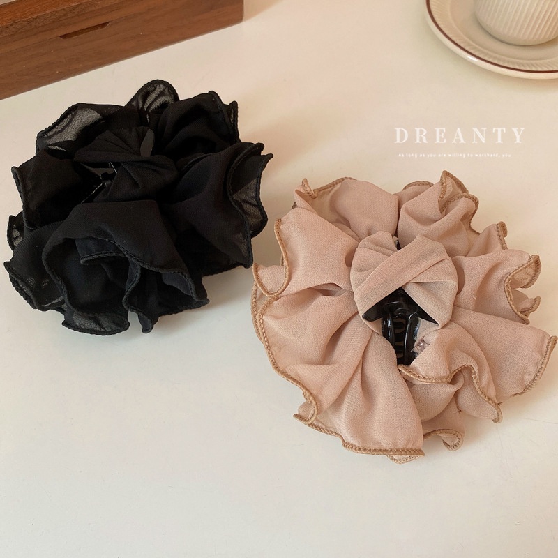 Kẹp Tóc Hình Hoa Lưới Phong Cách Nhật Bản Thời Trang Cho Nữ