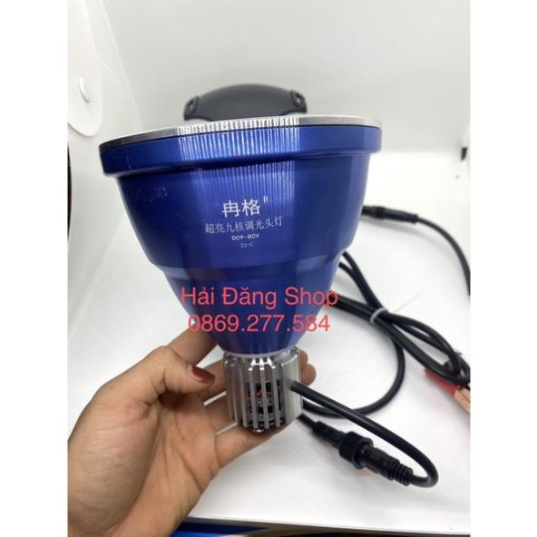 Đèn pin đội đầu kẹp bìnhP159 9v-80V👉 Sáng Nhất Việt Nam👉  chuyên dụng đi soi nấm mối đi biển 1500W