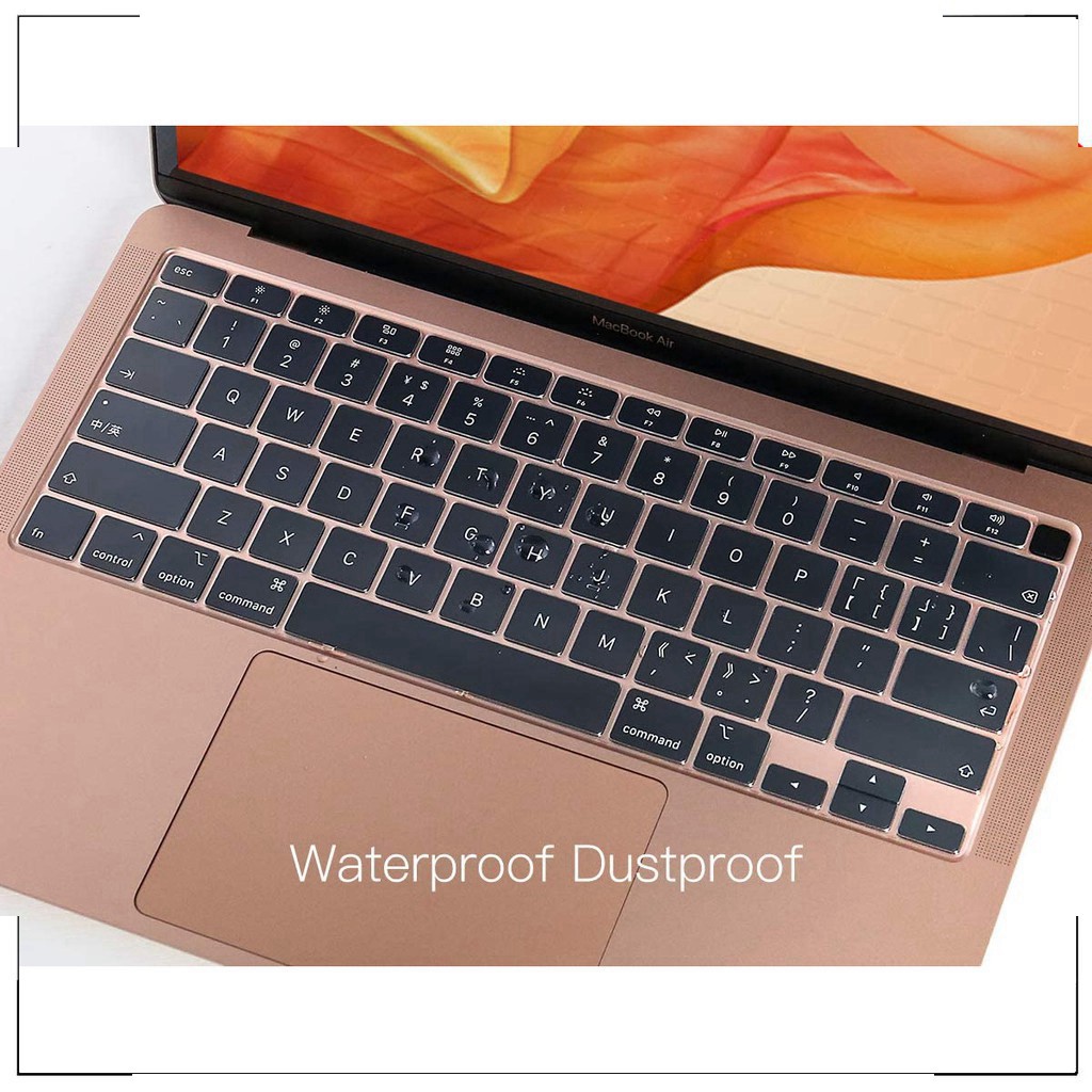 Lót bàn phím silicon Macbook Air 13" năm 2020 model A2179 -bảo vệ bàn phím siêu mỏng , siêu bền | BigBuy360 - bigbuy360.vn