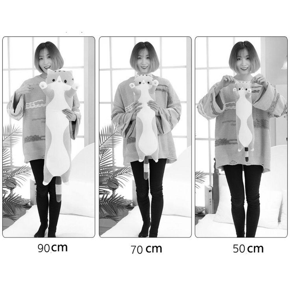 Gối Ngủ Nhồi Bông Cotton Mềm Mại Hình Thú Dễ Thương Trang Trí Nhà Cửa / Văn Phòng
