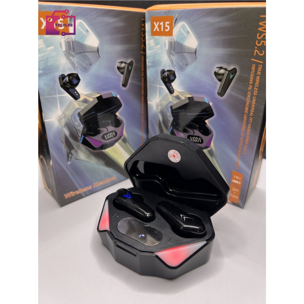 [Video/Ảnh thật] Tai Nghe Gaming bluetooth X15 (CỰC NGẦU)