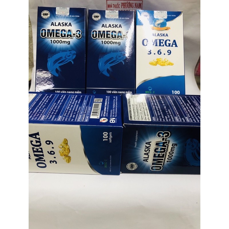 (Hàng công ty)OMEGA 3 Và OMEGA 3,6,9