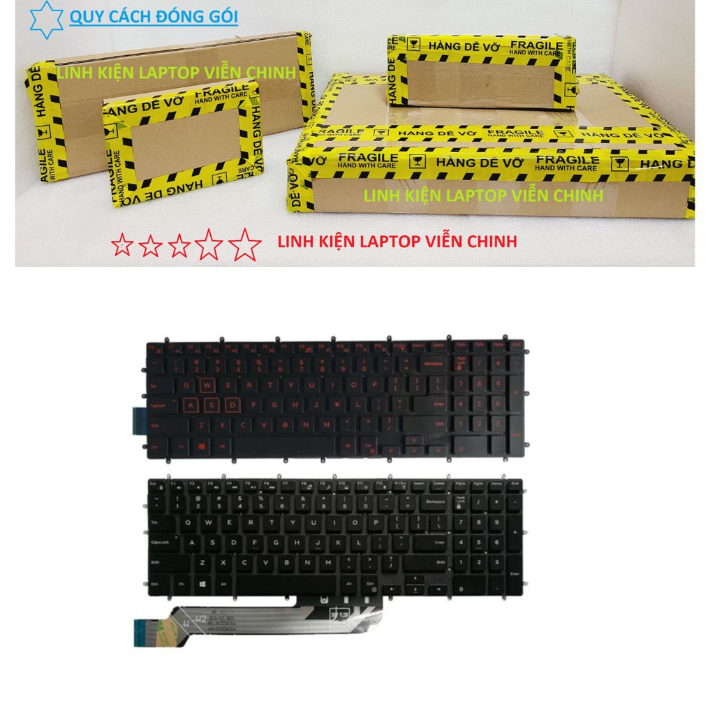 Bàn phím laptop Dell Inspiron 15 3580 5565 5567 5568 5570 5575 5767 5775, 15-7000 7566 – 7566