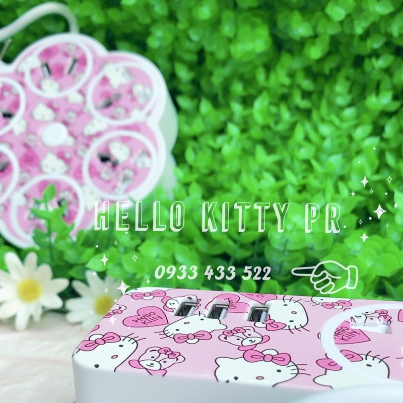 Ổ cắm điện đa năng HELLO KITTY