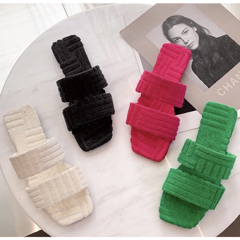 Dép bông quay ngang 2 🪐⭐️⚡️