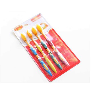 [SIÊU RẺ] Vỉ 4 bàn chải đánh răng Nano Plus+ siêu mềm