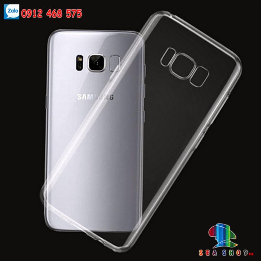 Ốp lưng Samsung Galaxy S8 silicon trong suốt