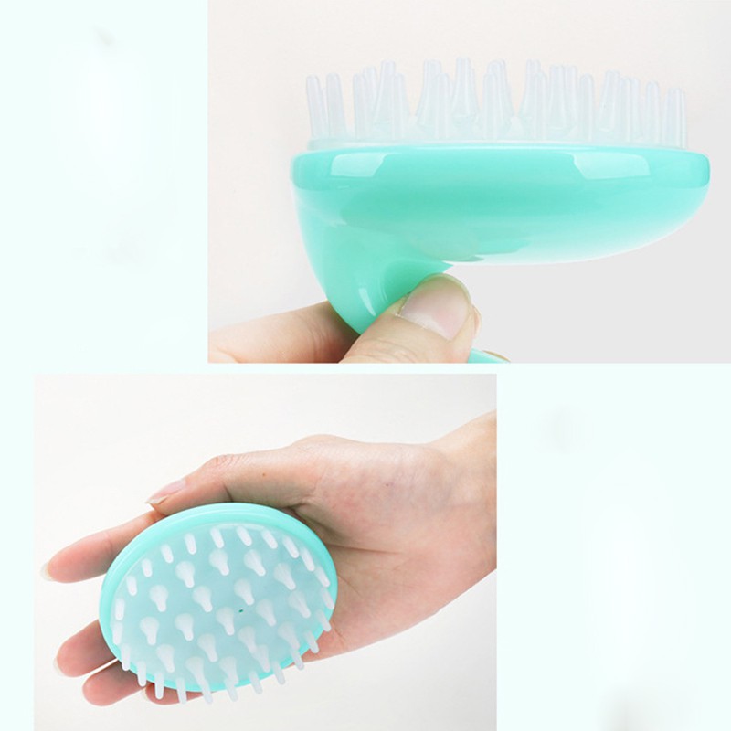 [Hàng mới về] Bàn chải Silicon mát xa khi gội đầu tiện dụng | BigBuy360 - bigbuy360.vn