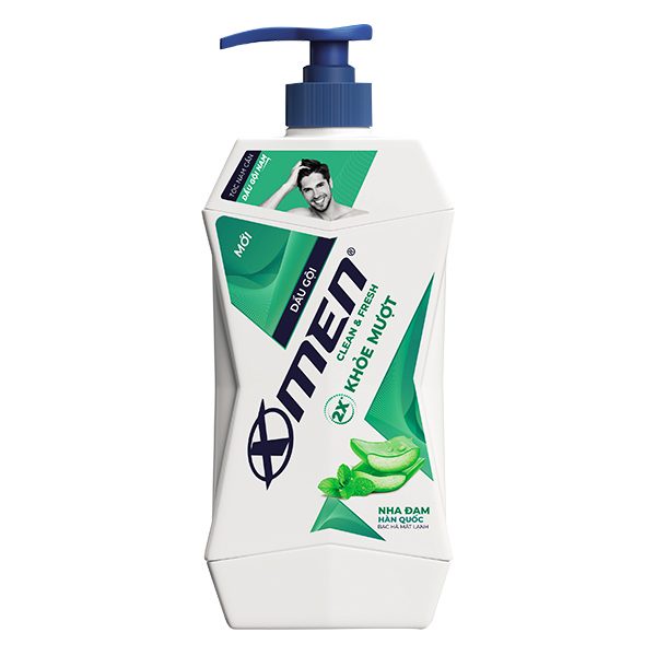 Dầu Gội Xmen Clean & Fresh 2X Khỏe Mượt 630G