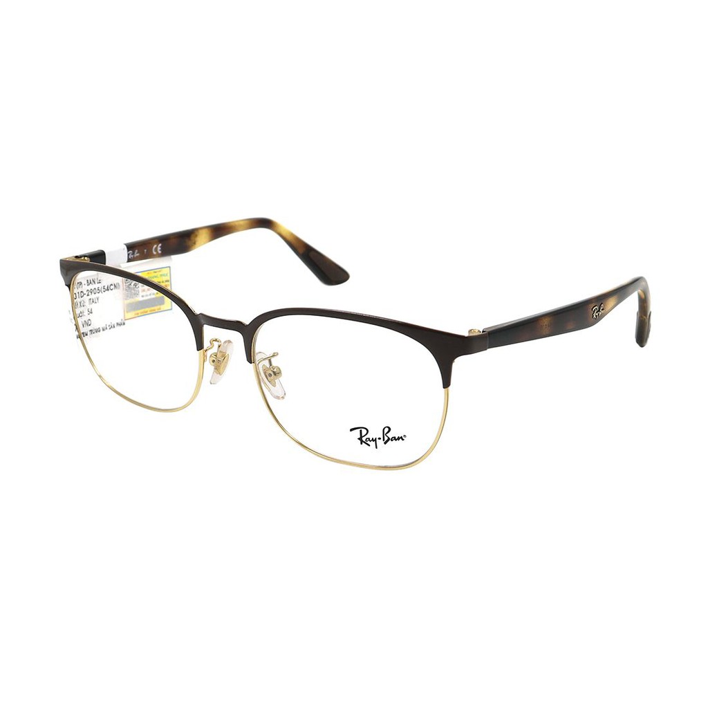 RB6431D 2861-Gọng kính nam nữ Rayban chính hãng(54-18-145), thiết kế dễ đeo bảo vệ mắt