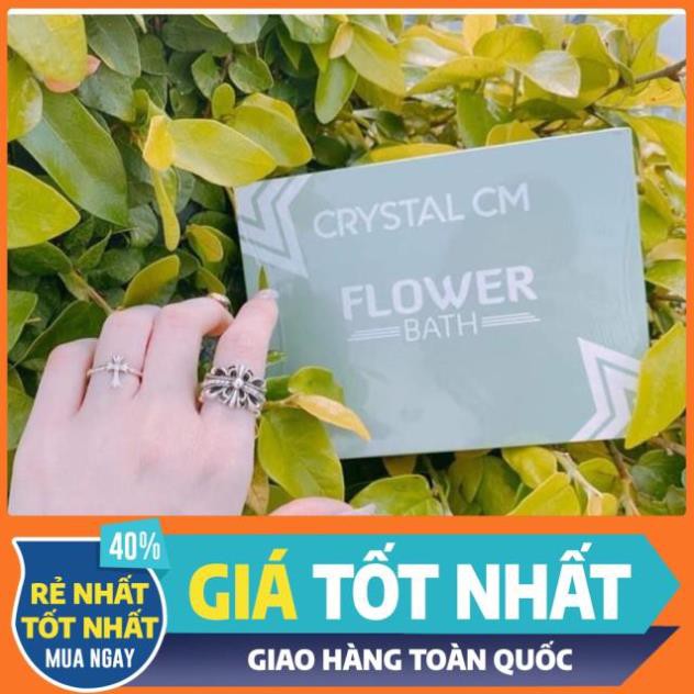 HÀNG CHÍNH HÃNG SALE MẪU CŨ  (Freeship) Tắm trắng Crystal new siêu trắng (tẶng 3  massk)