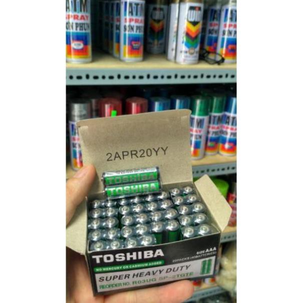 1 hộp 40 viên Pin nhí Toshiba AAA