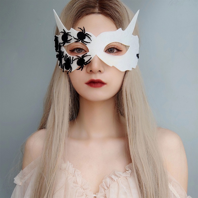 Mặt Nạ Nửa Mặt Hóa Trang Halloween