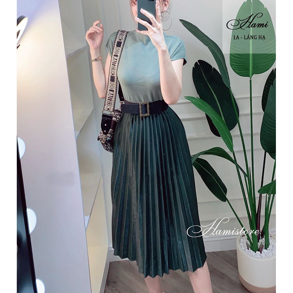 Chân váy dập ly Hamistore