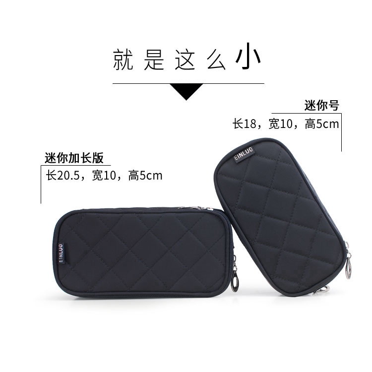 Túi nylon đựng đồ trang điểm kiểu dáng hình học không chống nước