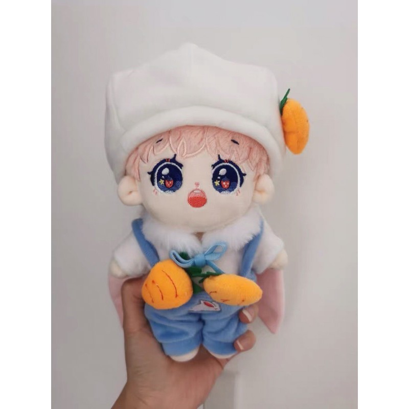 Outfit thỏ cho doll 20cm