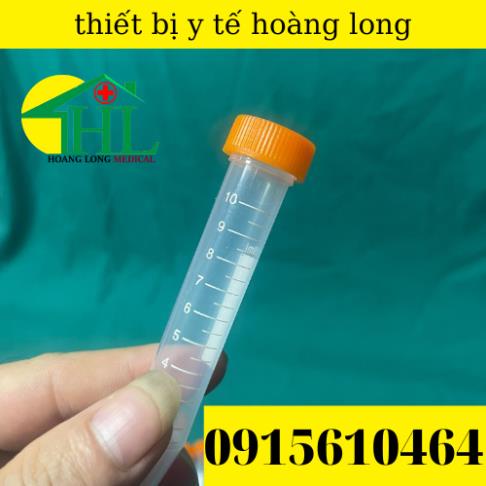 Ống ly tâm Falcon 10ml đáy nhọn chuyên dụng túi 100 cái