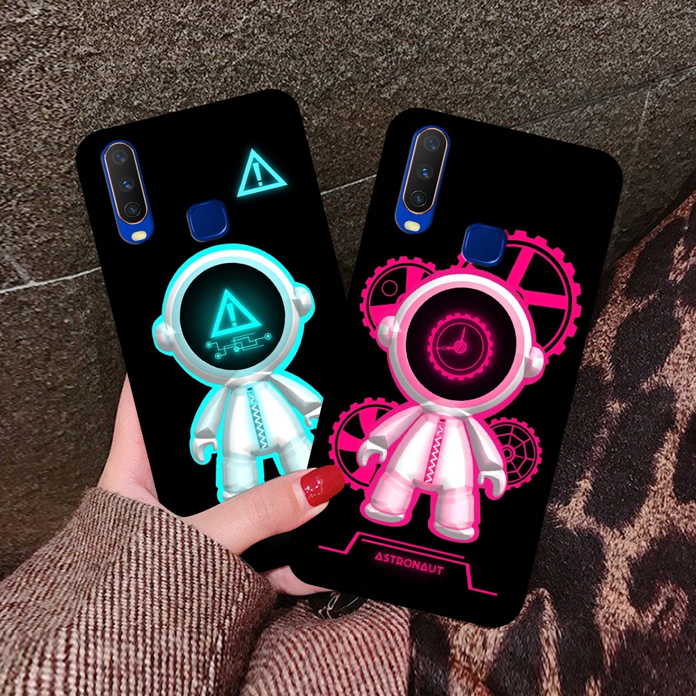 Ốp lưng Vivo U10 / Y11 / Y12 / Y15 / Y17 in hình phi hành gia - vũ trụ siêu ngầu