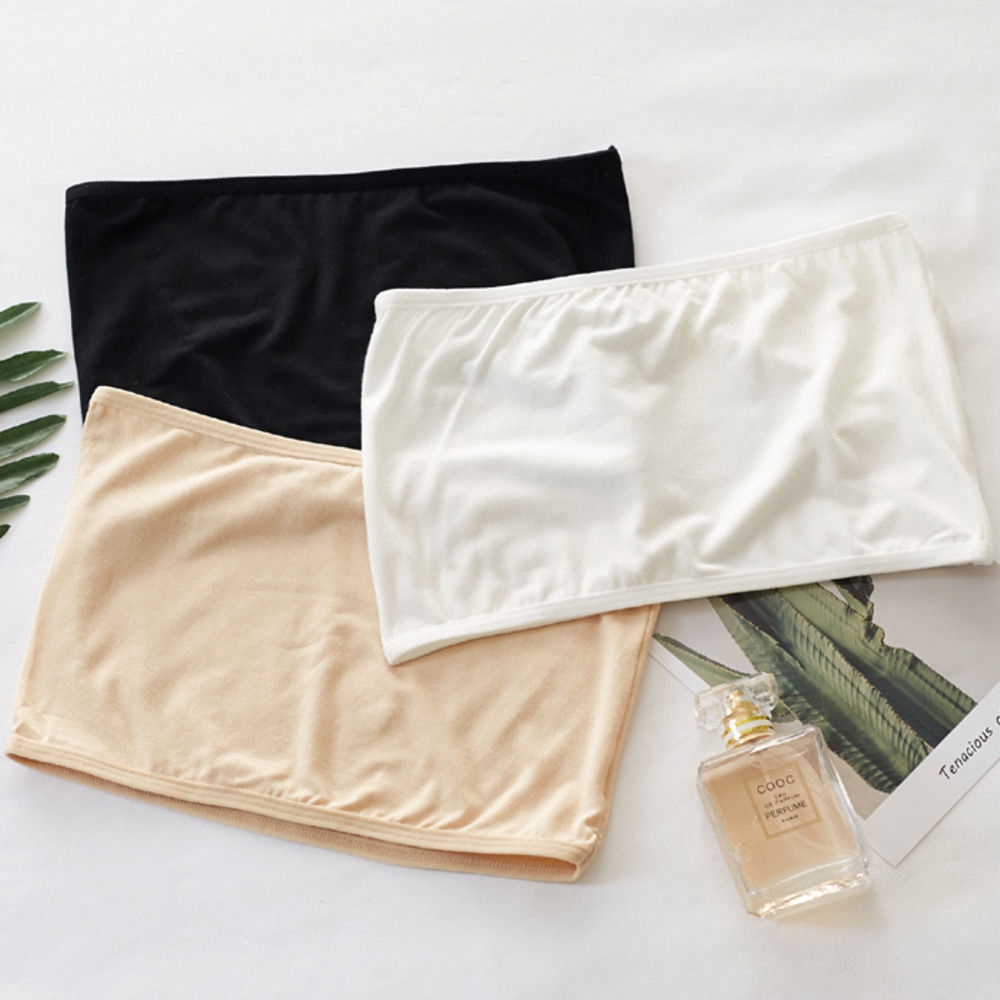 Áo Ống Không Tay/Áo Ngực Chất Liệu Cotton Co Giãn Thời Trang Cho Nữ | BigBuy360 - bigbuy360.vn