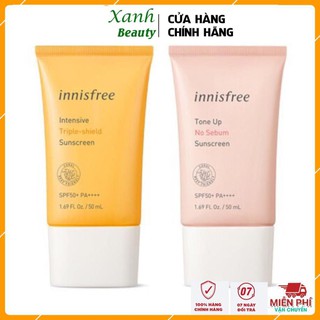 [Hot 2021]Kem chống nắng cho da dầu Innisfree - Kem chống nắng kiềm dầu, nâng tone