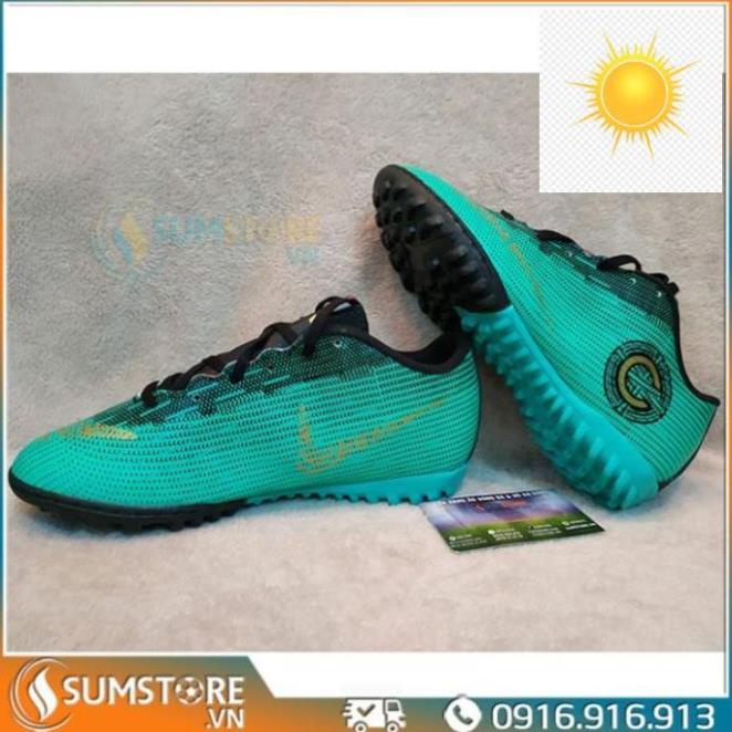 👳 Giày Đá Bóng Winbro CR7 Xanh Rêu Cực Đẹp - Giày Đá Banh Mới 2019 2020 ! < [[ 👳