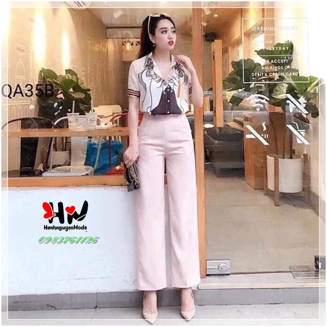 Quần suông ống rộng nữ siêu đẹp - Mặc là đẹp [FREE SHIP - VIDEO - ẢNH THẬT] | BigBuy360 - bigbuy360.vn