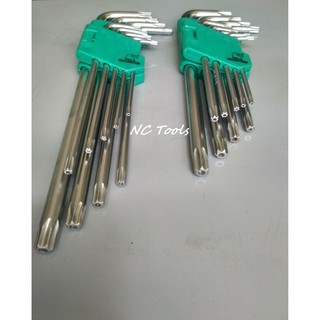 Bộ lục giác bông xi mờ 9 món