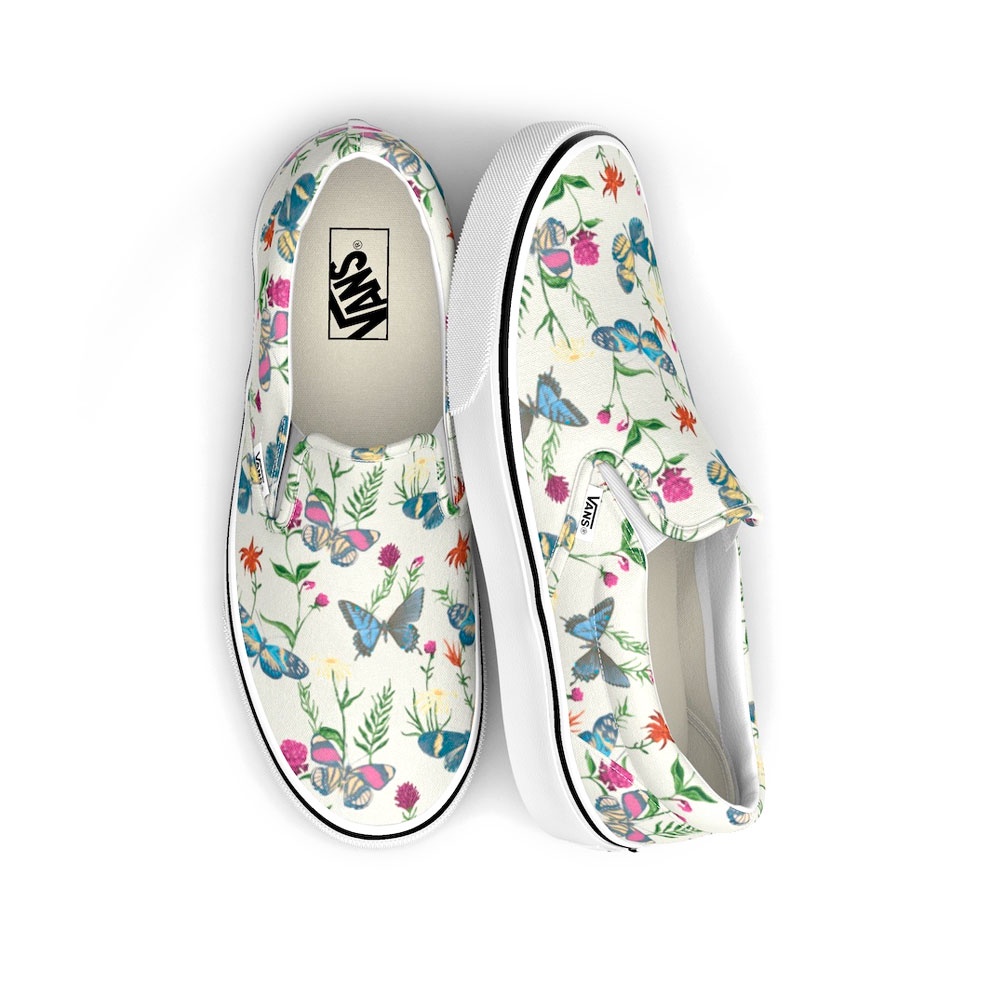 Giày Vans Slip-On Project X Butterfly Floral - VN0A5AO8UC0