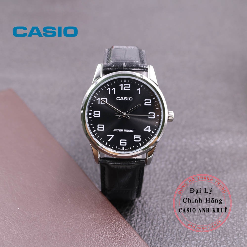 Đồng hồ nam Casio MTP-V001L-1BUDF dây da