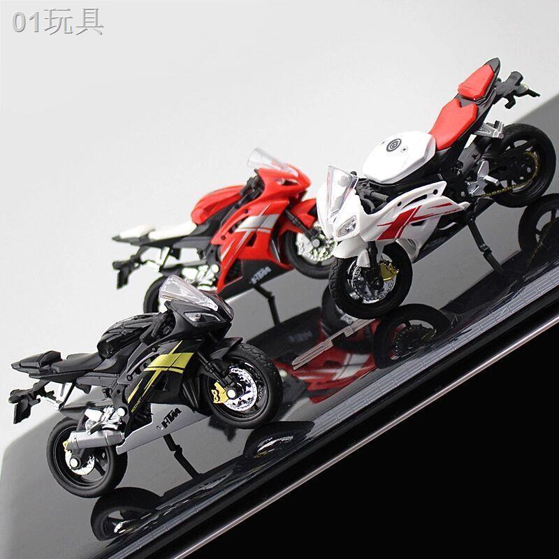 ✖. Yamaha R6 mô hình mô tô đồ chơi cậu bé quà tặng hợp kim mô phỏng đầu máy xe mô tô Ducati đồ chơi