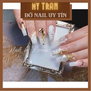 Sơn gel nứt Bobo chai 15ml trắng đen