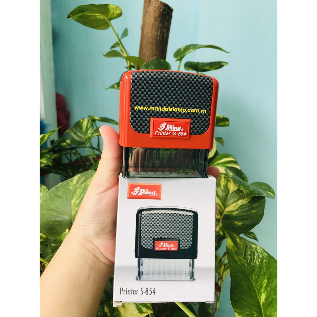 Mộc dấu Shiny 854 - Dấu lớn