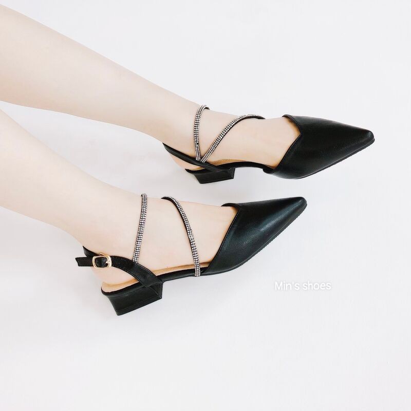 Min's Shoes - Giày Xăng Đan Cao Cấp Quai Đá S296