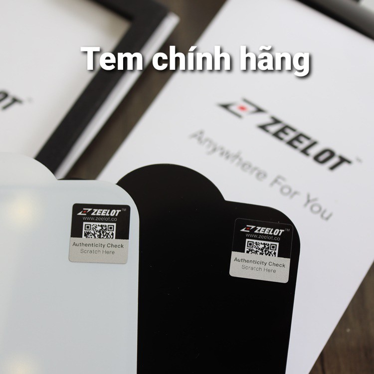 Kính cường lực Zeelot Matte chống vân tay cho iPhone (Xs Max, Pro Max, iPhone 11, 11 Pro, iPhone 12)