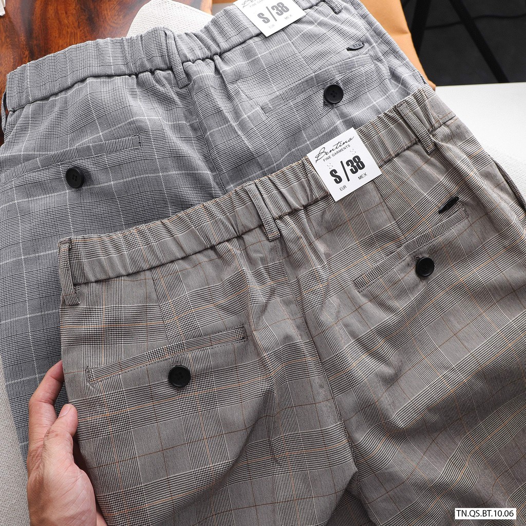 Quần Short Tây Âu Kẻ Sọc BENTINO, hàng chất liệu cao cấp 4 Màu trẻ trung sang trọng xuất xịn chính hãng