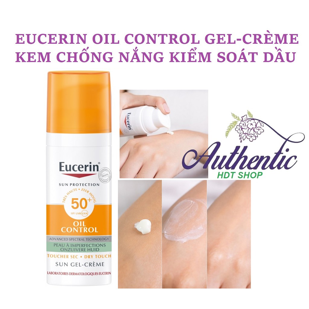 Kem chống nắng kiềm dầu EUCERIN Oil Control (Bill Pháp)