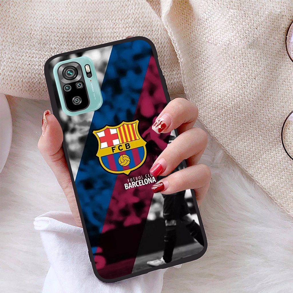 Ốp lưng Xiaomi Redmi Note 10 4G viền dẻo TPU BST CLB Bóng Đá
