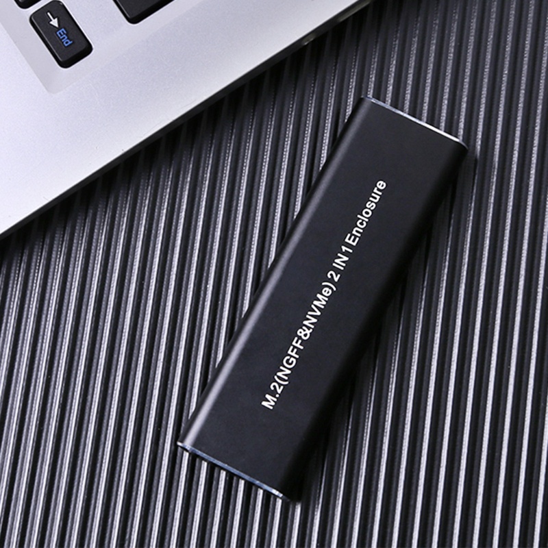 Ổ Cứng Ngoài Bonjour M.2 Usb 3.0 Type C Cho Sata Nvme Laptop Điện Thoại