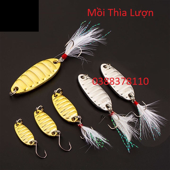 Mồi Thìa Lượn Spoon Chuyên Câu Cá suối, Cá Mương, Câu Lure MG2