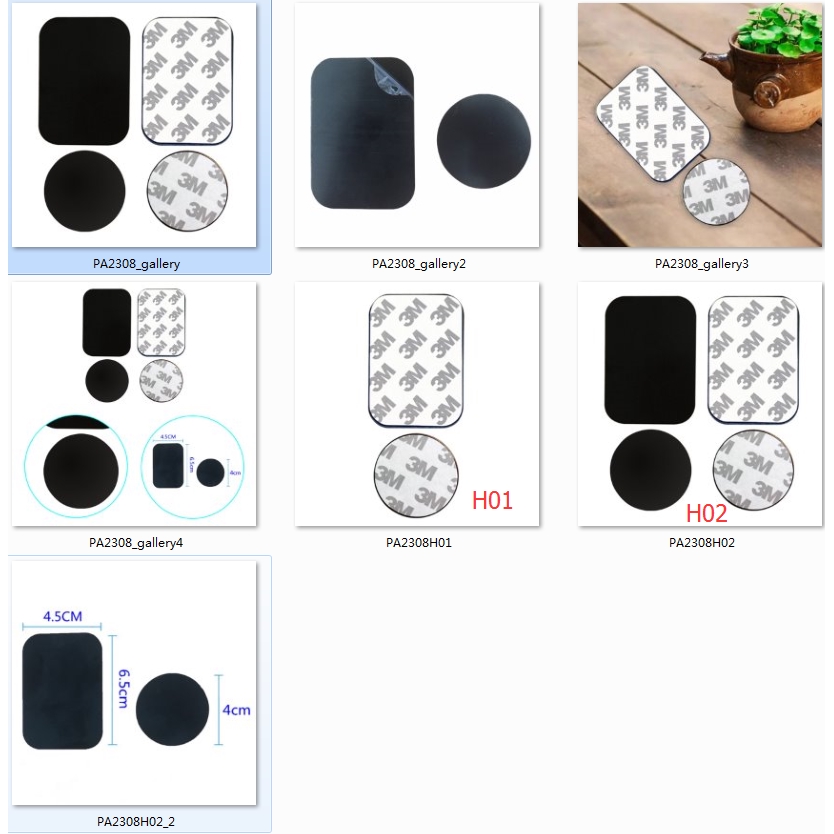 Miếng dán nam châm dán điện thoại tiện lợi khi sử dụng trên xe ô tô | BigBuy360 - bigbuy360.vn