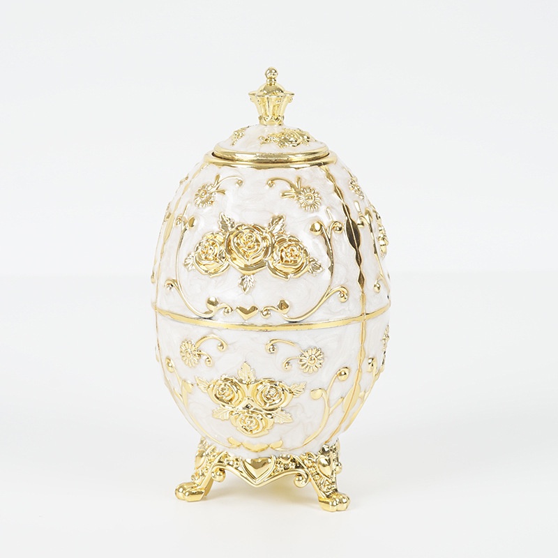 Hộp đựng tăm phong cách Châu âu retro thiết kế thông minh hoa văn tinh xảo