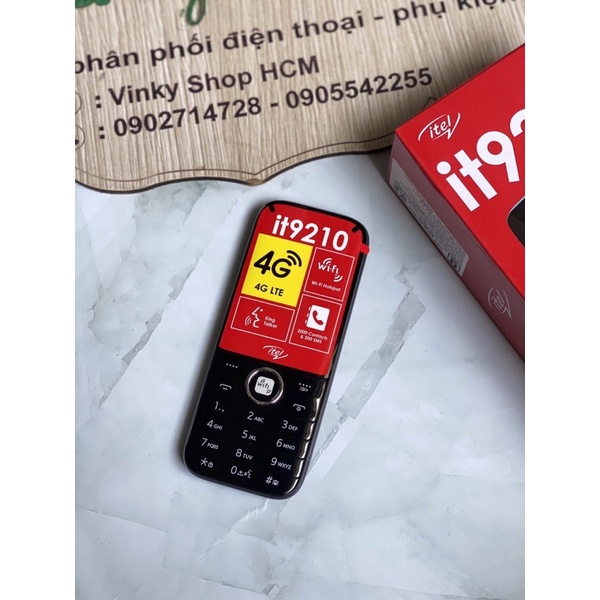 Điện thoại Itel it9210 4G - phát wifi - lưu 2000 số,500 sms
