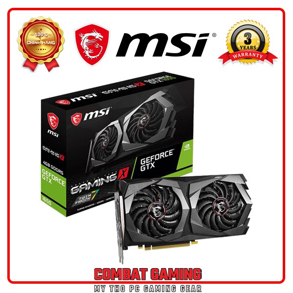 Card Màn Hình MSI GTX 1650 GAMING X 4GB GDDR5