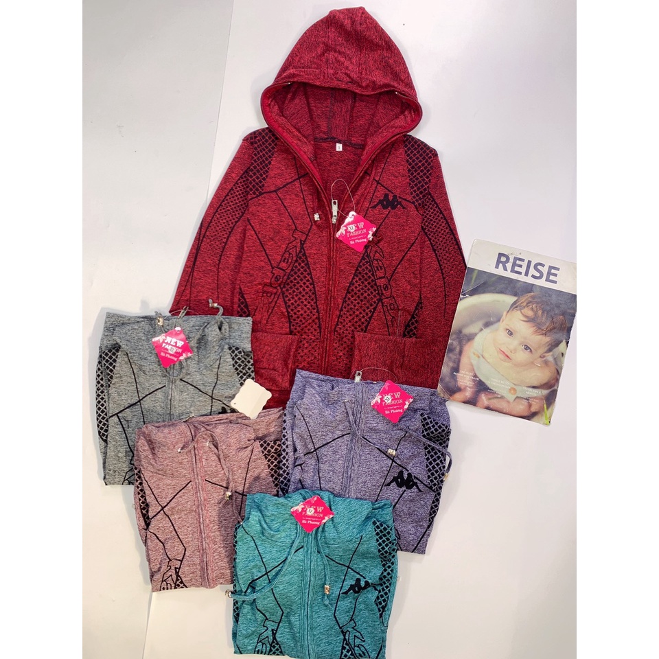 Áo khoác chống nắng nữ bigsize giá rẻ NACHA thun lạnh co dãn ôm body, thoáng mát