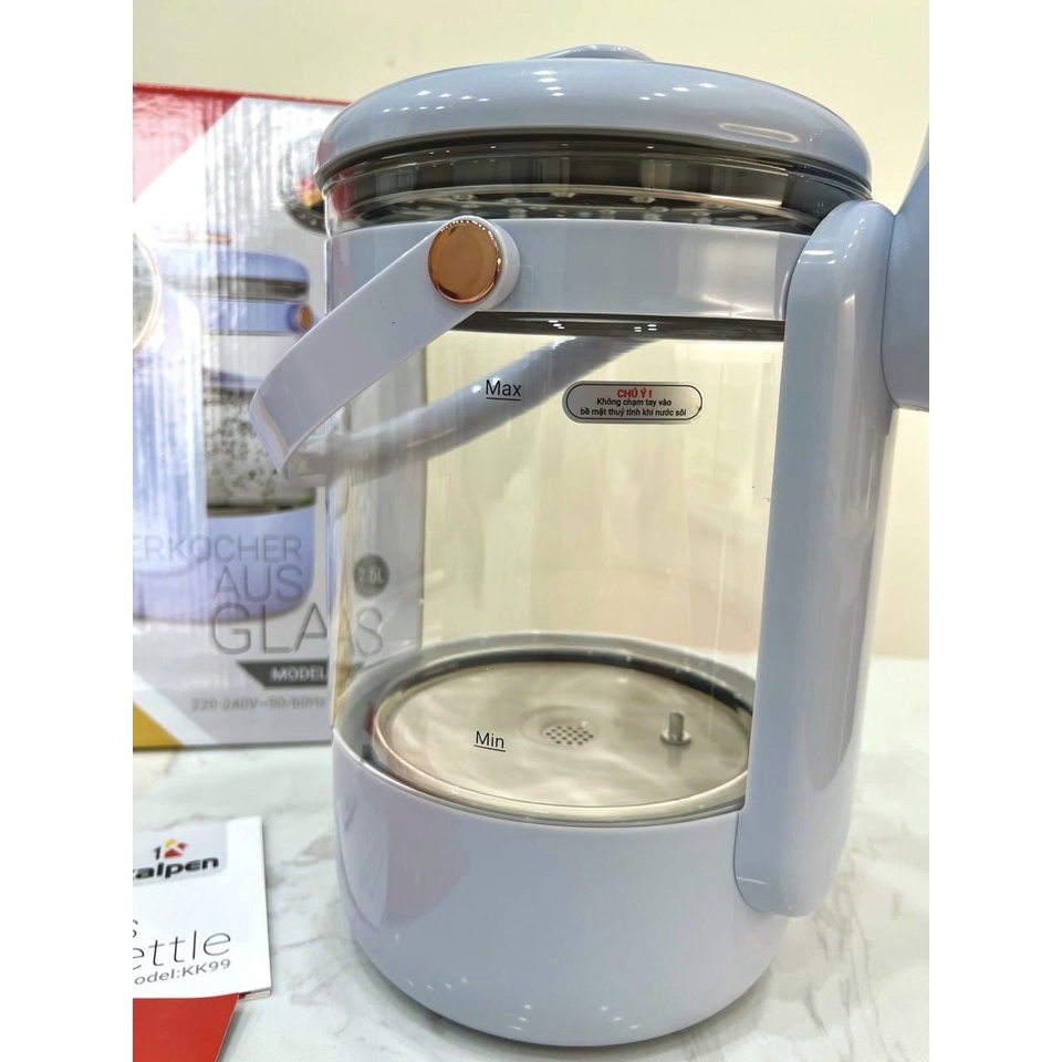 Bình Thủy Điện Điều Chỉnh Nhiệt Độ Kalpen KK99 2.5L, Hàng chính hãng, Bảo hành 12 tháng