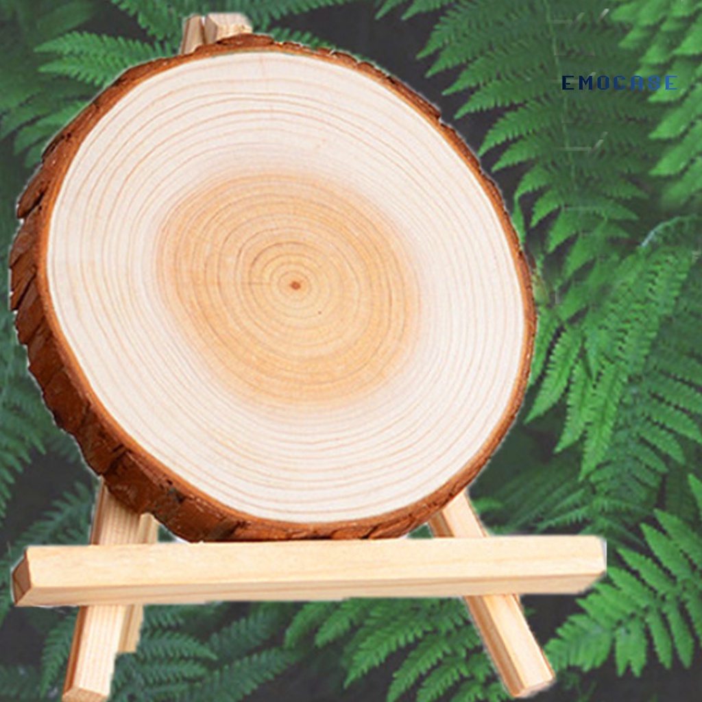 Set 10 Lát Gỗ Tròn Siêu Nhẹ Cứng Chưa Hoàn Thiện Cho Gia Đình