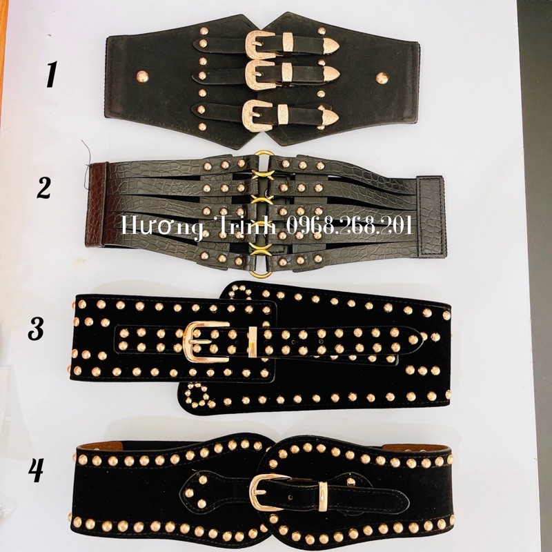 Đai váy lớn,belt phối đầm cức chất